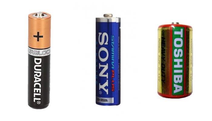 Какие бывают батарейки по размеру и названию фото