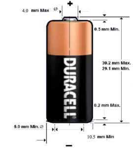 размер батарейки
