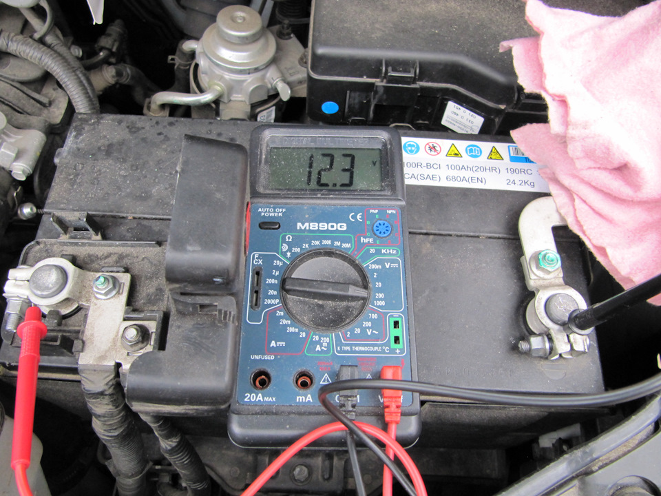 норма утечки тока в автомобиле мультиметром допустимая